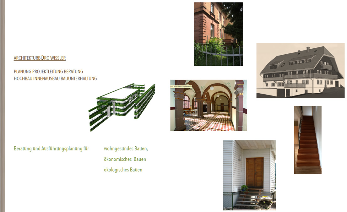 ARCHITEKTURBÜRO SONJA WISSLER, Waldkirch